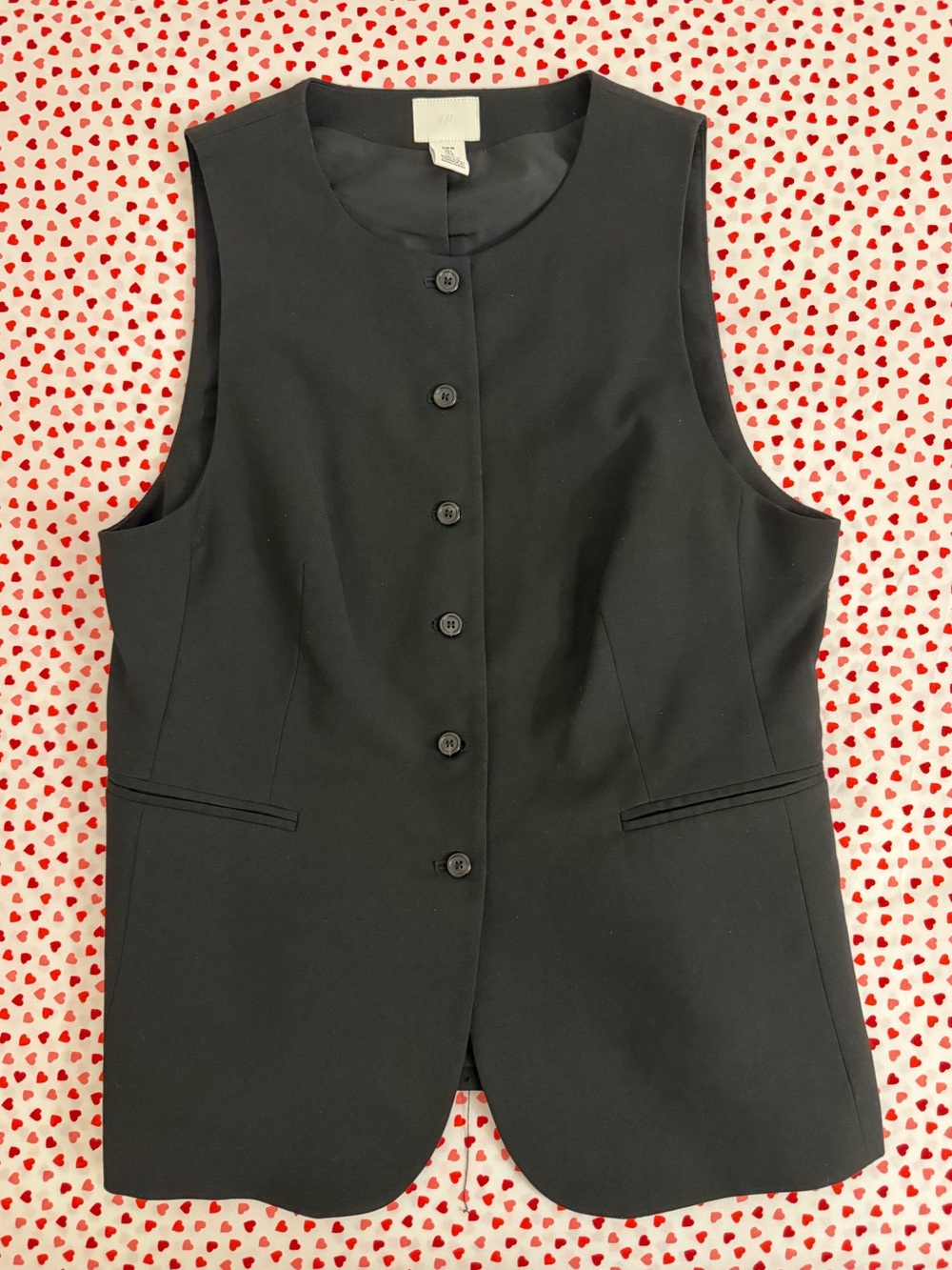 H&M Black Vest